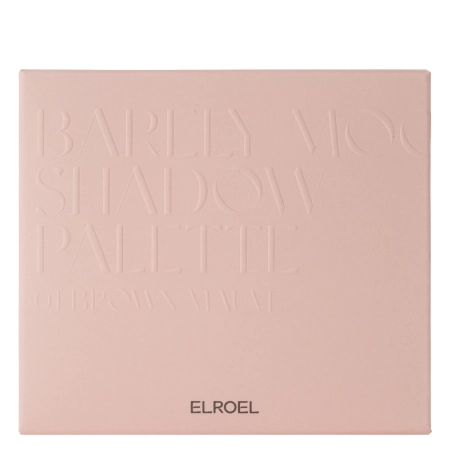 ELROEL - Barely Mood Shadow Palette - Akių Šešėlių Paletė - 01 Brown Mauve - 8,1g