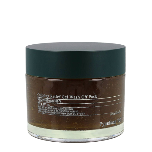 Pyunkang Yul - Calming Relief Gel Wash Off Pack - Raminamoji Gelinė Veido Kaukė - 100g