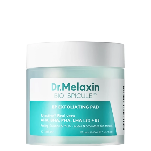 Dr.Melaxin - BP Exfoliating Pad - Šveičiamieji Veido Diskeliai - 70vnt