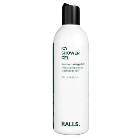 Ralls - Icy Shower Gel - Vėsinamasis Dušo Gelis - 200ml