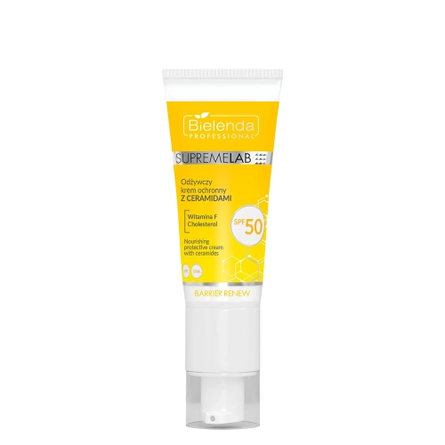 Bielenda Professional - Supremelab - Barrier Renew - Maitinamasis Apsauginis Kremas su Keramidais SPF 50 - 40ml