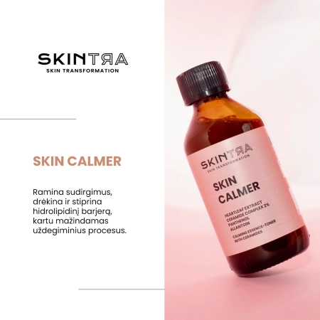 SkinTra - Skin Calmer - Raminamoji Esencija - Tonikas su Keramidais - 100 ml