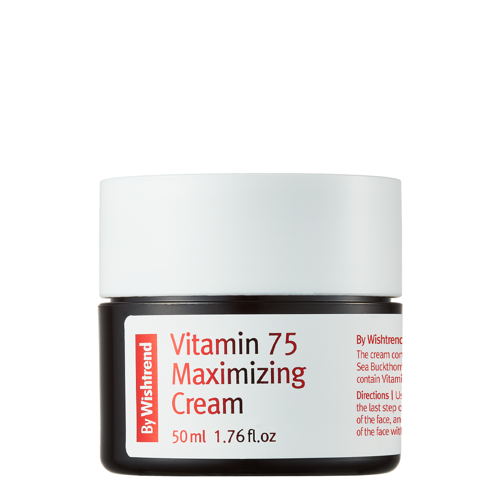 Iki Wishtrend - Vitamin 75 Maximizing Cream - Jauninantis Veido Kremas su Šaltalankio Ekstraktu - 50ml