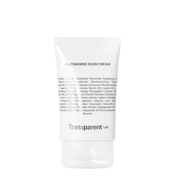 Transparent Lab - Niacinamide Glow Cream - Skaistinantis Kremas su Niacinamidu - 50ml