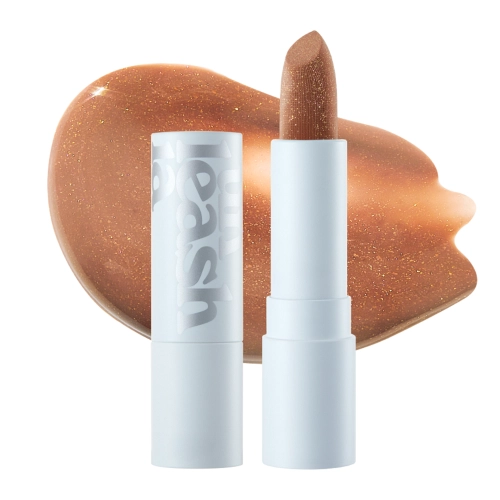 Unleashia - Glacier Vegan Lip Balm - Drėkinantis Lūpų Balzamas su Blizgučiais - No.3 Nude Bluff - 3,3g