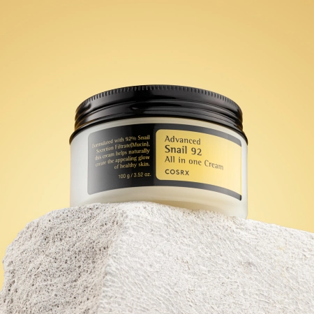 COSRX - Advanced Snail 92 All in One Cream - Universalus Kremas su Sraigių Gleivėmis - 100g