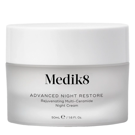 Medik8 - Advanced Night Restore - Rejuvenating Multi-Ceramide Night Cream - Intensyvus Atstatomasis Naktinis Kremas - 50ml