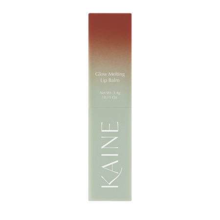 Kaine - Glow Melting Lip Balm – Drėkinamasis Lūpų Balzamas – #Warm Apricot – 3,7 g