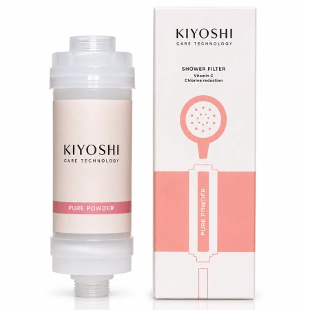 Kiyoshi - Shower Filter - Filtras Dušui su Vitaminu C - Pure Powder - 1 vnt