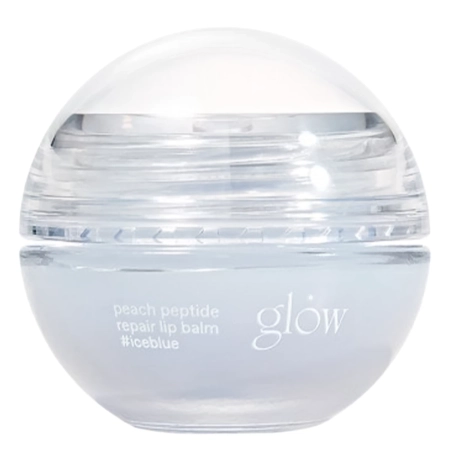 glow - Peach Peptide Repair Lip Balm - Peptidų Lūpų Balzamas - #Iceblue - 8g
