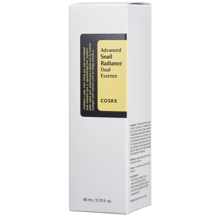 COSRX - Advanced Snail Radiance Dual Essence - Esencija su Sraigių Gleivėmis - 80ml