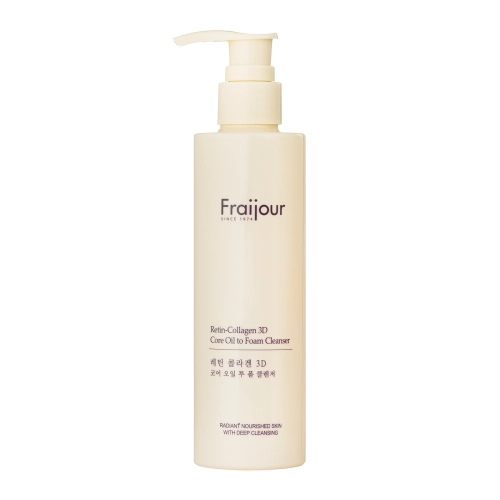 Fraijour - Retin-Collagen 3D Core Oil to Foam Cleanser - Veido Valymo Aliejus su Retinaliu ir Kolagenu - 210ml