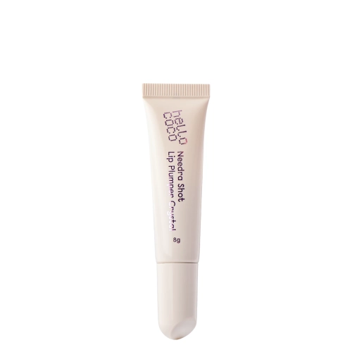 hello coco - Needra Shot Lip Plumper - Lūpų Blizgis su Mikroadatomis - Crystal - 8g