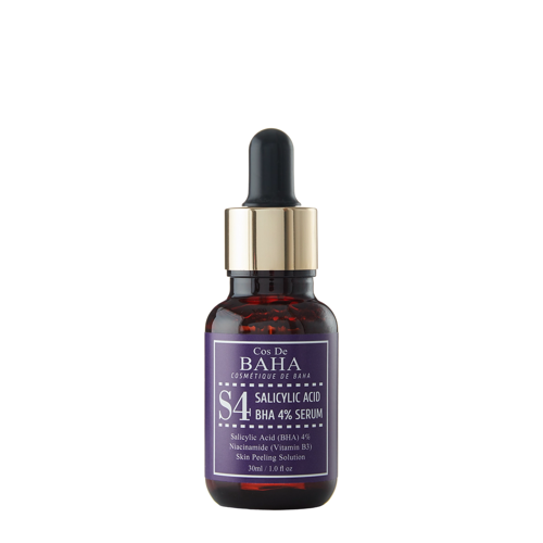 Cos De BAHA - S4 Salicylic Acid BHA 4% Serum - Serumas su Salicilo Rūgštimi - 30ml