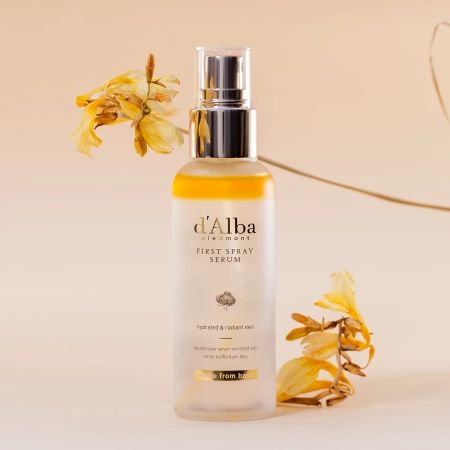 d'Alba - White Truffle First Spray Serum - Skaistinantis ir Drėkinantis Veido Serumas Migloje - 100ml