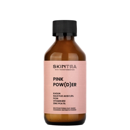 SkinTra - Pink Pow(d)er - Daugiafunkcinė Valanti Enzimatinė Molinė Pudra - 40g