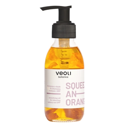 Veoli Botanica - Squeeze an Orange - Emulguojantis Aliejus Makiažui ir SPF Valyti - 147,4ml
