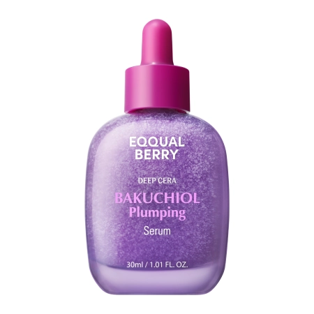 EQQUALBERRY - Bakuchiol Plumping Serum - Stangrinamasis ir Drėkinamasis Serumas su Bakuchiolu - 30ml