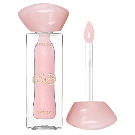 LOVRO - Bloomlight Lipgloss - Lūpų Blizgis Optiškai Didinantis Lūpas su Vėsinančiu Efektu - 02 Quartz Kiss - 5,5g