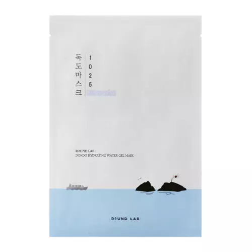 Round Lab - 1025 Dokdo Hydrating Water Gel Mask - Drėkinamoji Lakštinė Kaukė - 30ml