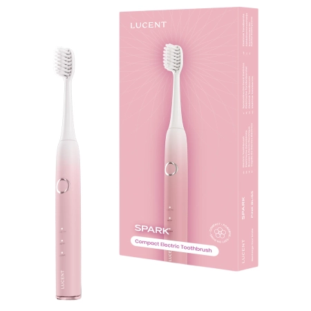 Lucent - Spark Sonic Electric Toothbrush - Soninis Dantų Šepetėlis - Pink Bliss - 1vnt