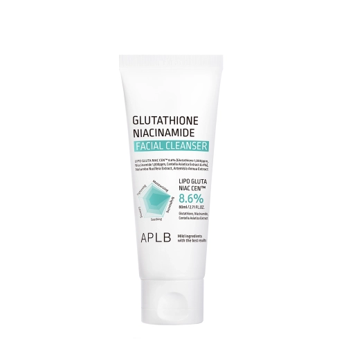 APLB - Glutathione Niacinamide Facial Cleanser - Veido Valymo Emulsija - 80ml