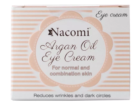Nacomi - Natūralus Argano Paakių Kremas - 15ml