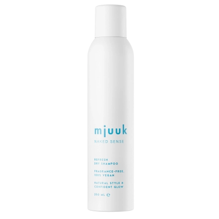 Mjuuk - Naked Sense Fragrance-free Refresh Dry Shampoo - Sausas Šampūnas Plaukams - Bekvapis - 250ml
