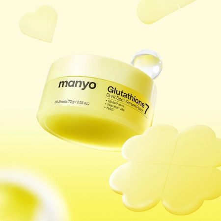 Ma:nyo - Glutathione 7 Dark Spot Serum Patch - Serumo Padeliai nuo Pigmentinių Dėmių - 30vnt