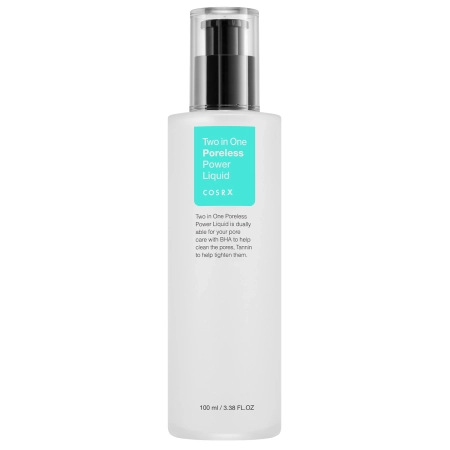 COSRX - Two in One Poreless Power Liquid - Esencija Mažinanti Porų Matomumą - 100ml
