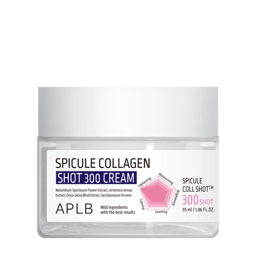 APLB - Spicule Collagen Shot 300 Cream - Kolageno Kremas su Mikro Adatėlėmis - 55ml