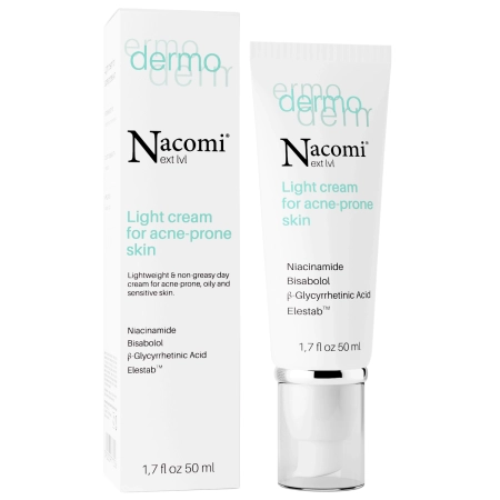 Nacomi - Dermo - Lengvas Kremas nuo Spuogų - 50ml