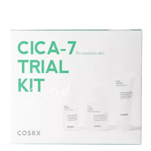 COSRX - CICA - 7 Relief Kit - 3 Step - Raminamasis rinkinys jautriai odai