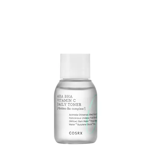 COSRX - Refresh AHA/BHA Vitamin C Daily Toner - Tonikas su AHA/BHA rūgštimis ir vitaminu C - 30ml