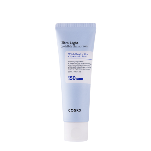 COSRX - Ultra - Light Invisible Sunscreen SPF50+/PA++++ – Lengvas Drėkinamasis Kremas su Apsauga nuo Saulės – 50 ml