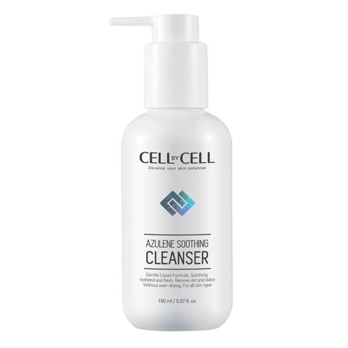 Cell by Cell - Azulene Soothing Cleanser – Azuleno Raminamasis Gelinis Veido Prausiklis – 150 ml