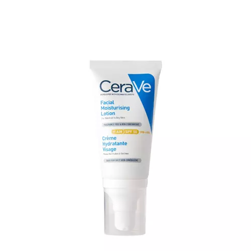 CeraVe - Drėkinamasis veido kremas SPF50 - 52ml