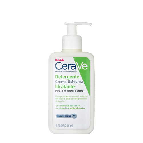 CeraVe - Drėkinamosios kreminės plovimo putos - 236ml