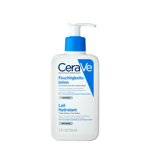 CeraVe - drėkinamoji veido ir kūno emulsija su keramidais - 236ml