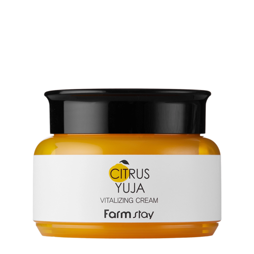 Farmstay - Citrus Yuja Vitalizing Cream – Gaivinamasis Veido Kremas su Yuzu Vaisių Ekstraktu – 100 g