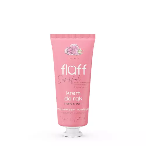 Fluff - Superfood - Hand Cream – Rankų Kremas – Avietė – 50 ml