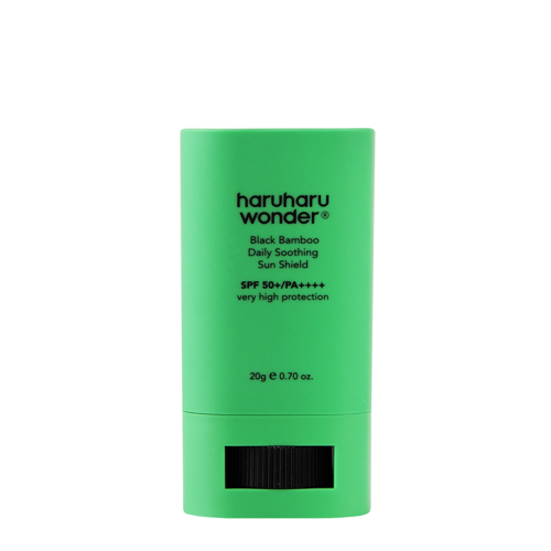 Haruharu Wonder - Black Bamboo Daily Soothing Sun Shield SPF 50+/PA++++ – Apsauginis Pieštukas nuo Saulės – 20 g