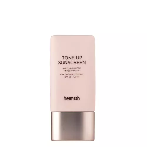 Heimish - Bulgarian Rose Tone-up Sunscreen SPF50+ PA+++ – Tonizuojantis Kremas su Ypač Aukšta Apsauga nuo Saulės – 30 ml