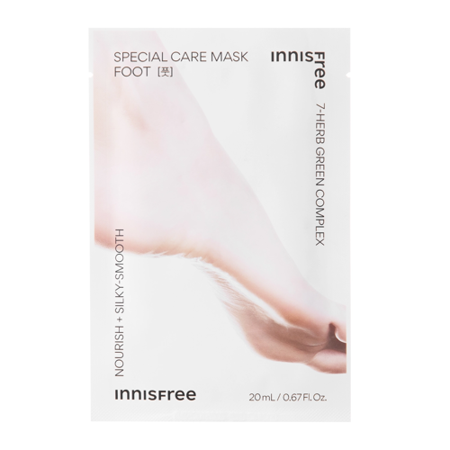 Innisfree - Special Care Foot Mask - Pėdų priežiūros kaukė su karbamidu - 20ml