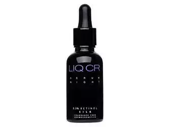 Liqpharm - LIQ CR Serum Night 0,3% Retinol Silk – Naktinis Serumas su 0,3 % Retinolio – 30 ml