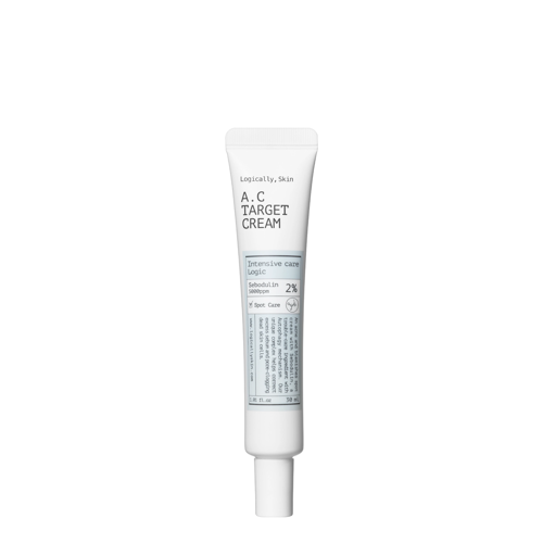 Logically, Skin - A.C Target Cream – Raminamasis Taškinis Kremas nuo Spuogų – 30 ml