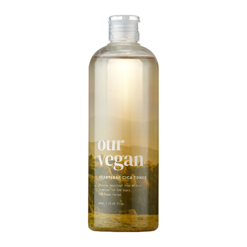 Ma:nyo - Our Vegan Heartleaf Cica Toner – Raminamasis Veido Tonikas su Stimbure – 400 ml