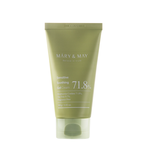 Mary&May - Sensitive Soothing Gel Cream – Raminamasis Kremas Mažinantis Sudirgimus – 100 g