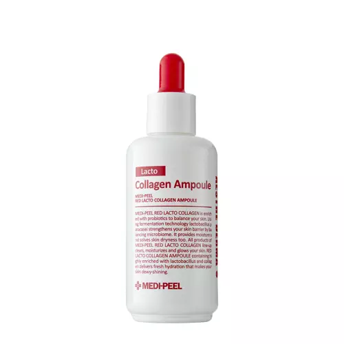 Medi-Peel - Red Lacto Collagen Ampoule – Kolageno Ampulė su Pieno Rūgšties Lazdelėmis – 70 ml