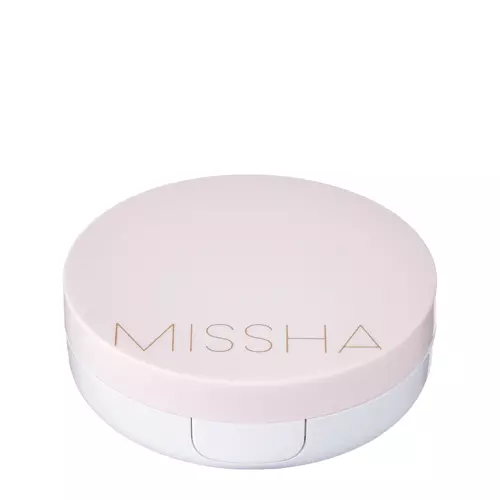 Missha - Magic Cushion Cover Lasting SPF50+/PA+++ – Pagrindas Pagalvėlėje su SPF – #21 Neutral Light Beige – 15 g